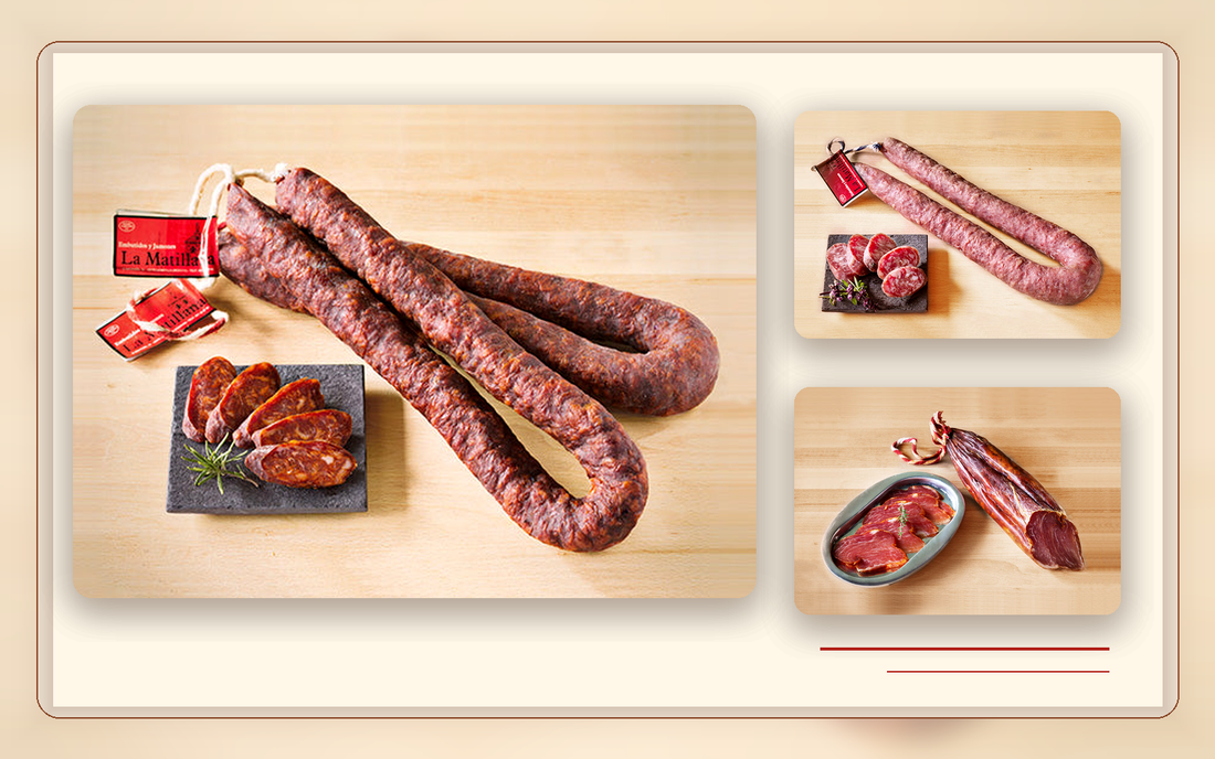 Chorizo, salchichón y lomo artesanos La Matillana para comprar cerca de Pedraza